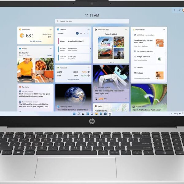 HP 255 G10 AMD Ryzen 5 Quad Core 7520U 2.8Ghz Upto 4.3Ghz - (8 GB/512 GB SSD) 255 G10 Thin and Light Laptop (15.6 inch, Matt Silver, 1.45 kg)