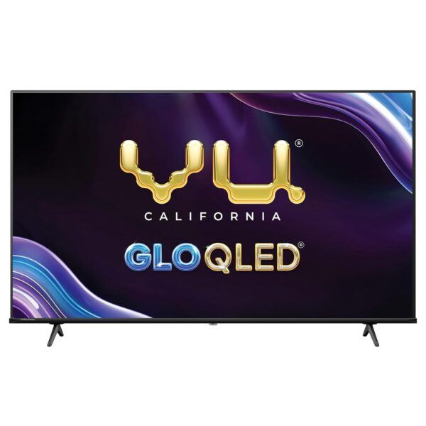 Vu 108cm (43 inches) GloQLED Series 4K QLED Smart Google TV 43QLED25