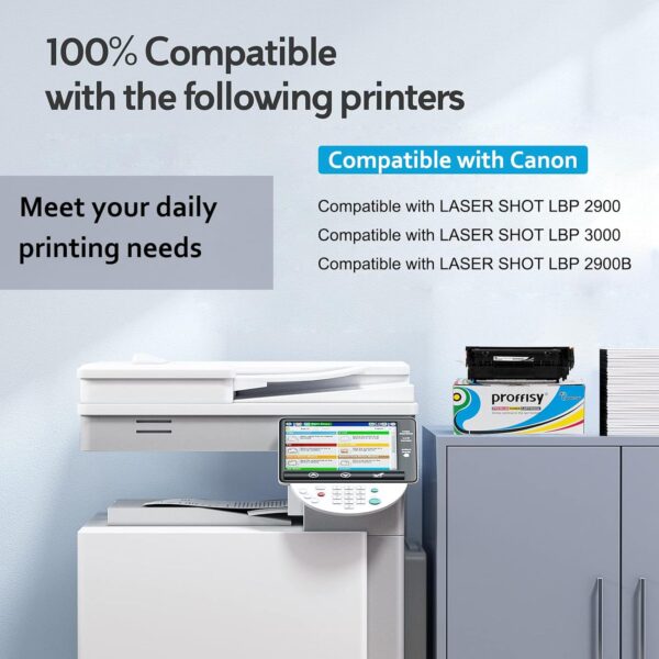 Proffisy 303 Toner Cartridge CRG 303 Compatible With Canon LBP 2900, 2900B, 3000 (1 Pcs)