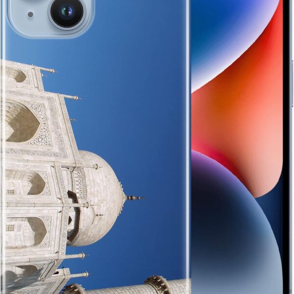 TAJ Mahal India Wonders 5 Phone CASE Cover for Apple iPhone 14