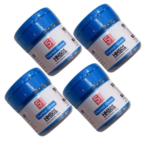 HM501 Heat Sink Paste | Thermal Paste | Thermal Grease | Grey Thermal Paste High Temperature Compound | Used for PC, CPU, GPU, Chipset -15g