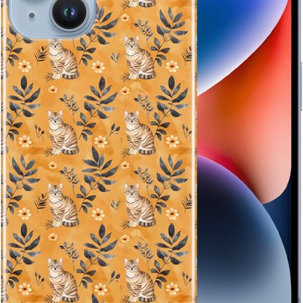 Cute Cyprus Kitten CAT Feline Pattern #A1#1 Polycarbonate Phone CASE Cover for Apple iPhone 14