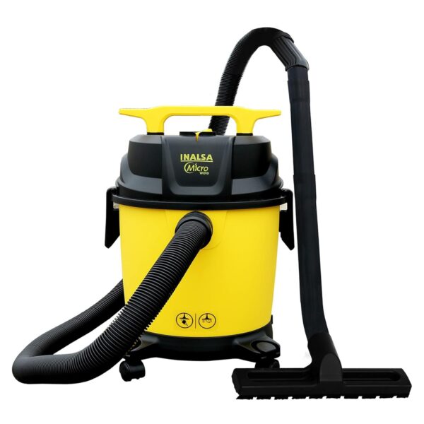 INALSA Wet and Dry Vacuum Cleaner for Home,10 LTR Capacity,1200 W, 17 kPa Suction, Blower Function, HEPA Filter, Wet Vacuum Cleaner for Sofa, House Cleaning Machine,Vaccine Cleaner for Home(WD 10)