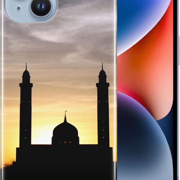 TAJ Mahal Jewel Muslim Art India Phone CASE Cover for Apple iPhone 14