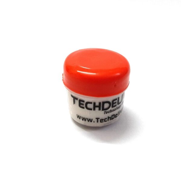 TECHDELIVERS® Thermal Paste Heat Sink Compound/Grease for CPU Fan 10 grams for CPU Fan Peltier led bulb ic laptop
