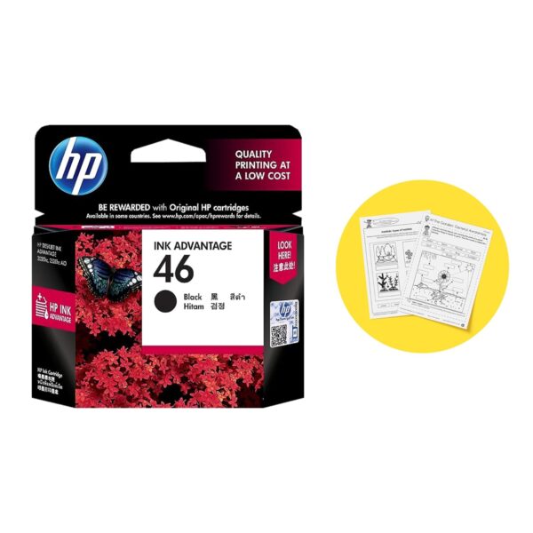 HP 46 Ink Cartridge - Black