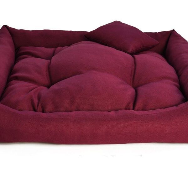 Gorgeous Super Soft Reversable Dual Maroon (Dog and Cat Bed)-XXXL