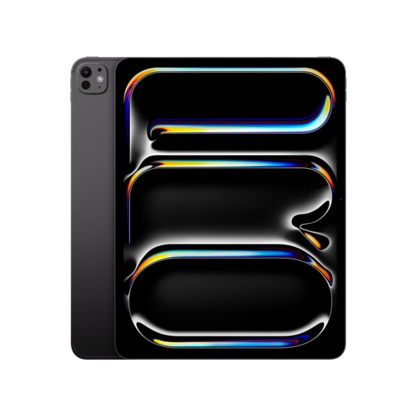 Apple iPad Pro 13″ (M4): Ultra Retina XDR Display, 512GB, 12MP Front Camera / 12MP Back Camera, LiDAR Scanner, Wi-Fi 6E + 5G Cellular with eSIM, All-Day Battery Life, Standard Glass — Space Black