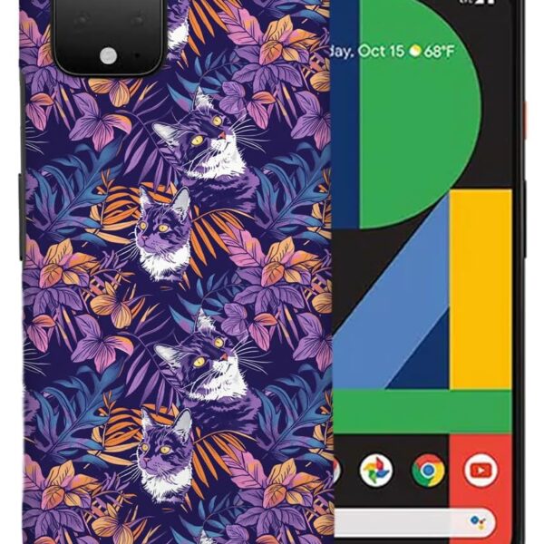 Cute Cyprus Kitten CAT Feline Pattern #A1#3 Polycarbonate Phone CASE Cover for Google Pixel 4