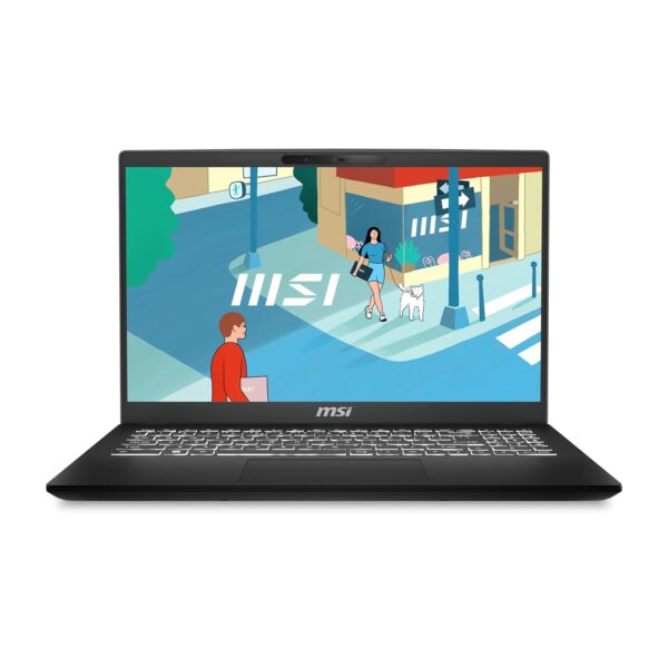 MSI Modern 15 H, Intel 13th Gen i9-13900H, 40CM Thin & Light Laptop(16GB/512GB NVMe SSD/Windows 11 Home/Office 2021/Classic Black/1.9Kg), B13M-224IN
