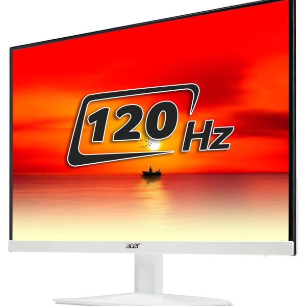 Acer HA270 27 Inch (68.58 cm) Full HD IPS LCD Monitor with LED Back Light technology I Ultra Slim, 6.6mm Thick Frameless Design AMD Free Sync Monitor with Eye Care Features and Stereo Speakers (White)