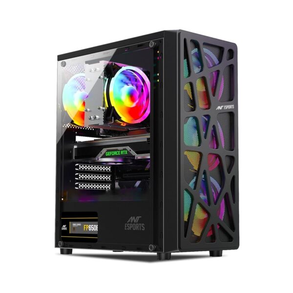 KRYNORCXY I7 860 Extreme Gaming Pc (Core I7-860/Gt 610 2Gb Graphics/WiFi- Basic Software Installed Best for Budget Gaming Desktop CPU,Windows 10 Pro,Intel,Black (16GB RAM, 512GB SSD)