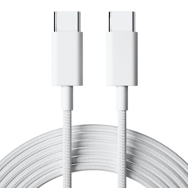 Basesailor 27W Original Type C to C Nylon Braided Cable [MFi Certified + 2 YEAR WARRANTY*] Fast PD Charging for iPhone 15/16/Pro Series Charger Cable Compatible, MacBook, Other USB Type-C Devices, 1M