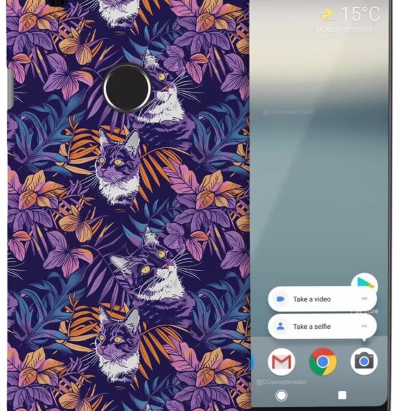 Cute Cyprus Kitten CAT Feline Pattern #A1#3 Polycarbonate Phone CASE Cover for Google Pixel 2