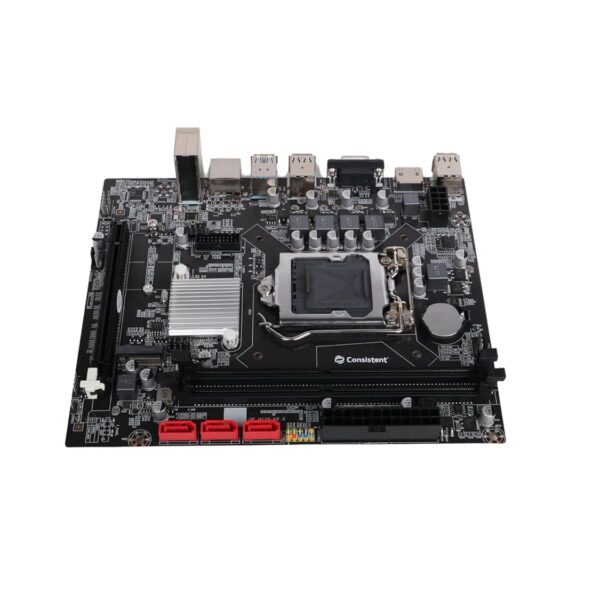 Consistent H-110 Motherboard 6th,7th Gen i3, i5, i7, DDR4 Slots for RAM, with GMA 950 Graphic Card, Motherboard with Sound Card, SATA 2&3, 3Y Warranty