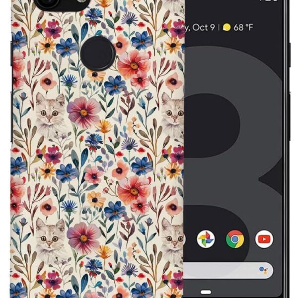 Cute Cyprus Kitten CAT Feline Pattern #A1#4 Polycarbonate Phone CASE Cover for Google Pixel 3