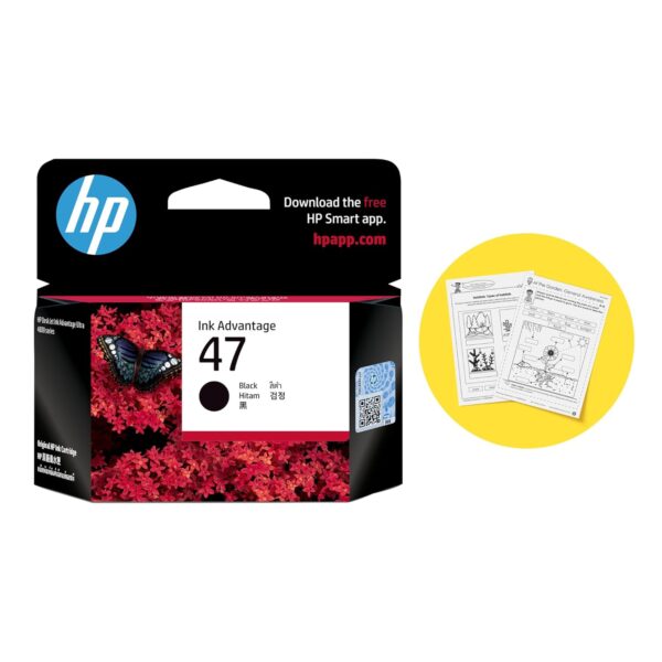 HP 47 Black Original Ink Cartridge