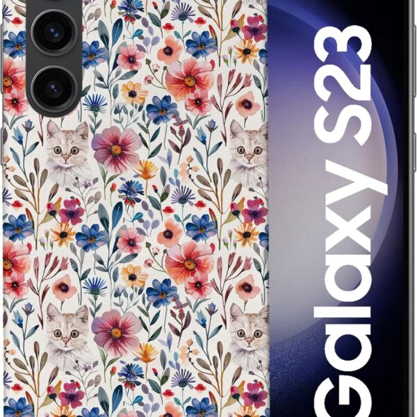 Cute Cyprus Kitten CAT Feline Pattern #A1#4 Polycarbonate Phone CASE Cover for Samsung Galaxy S23