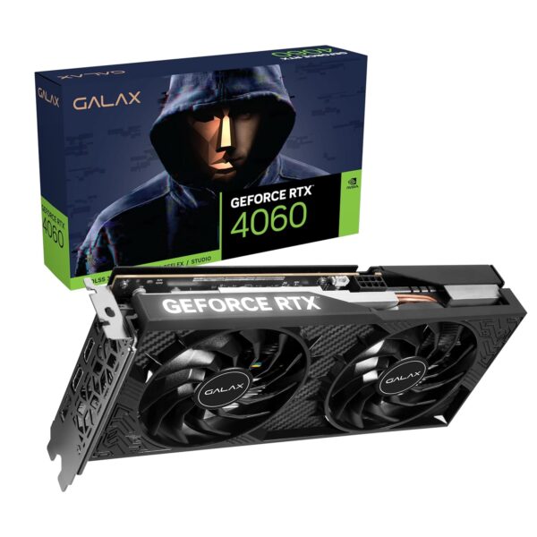 Galax GeForce RTX™ 4060 1-Click OC 2X 8GB GDDR6 128-bit/DP*3/HDMI 2.1/DLSS 3-46NSL8MD8LOC