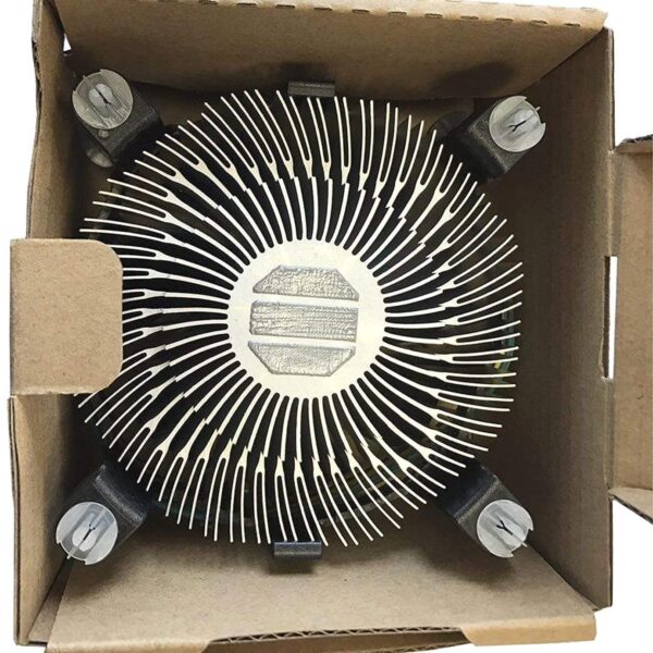 RyzCare Processor Cooling Fan for i3/i5/i7 LGA115x CPU Fan E97379 003 Core i3 i5 i7 Socket 1150 1155 1156 4-Pin Connector CPU Cooler with Aluminium Heatsink and 3.5-Inch Fan for Computer