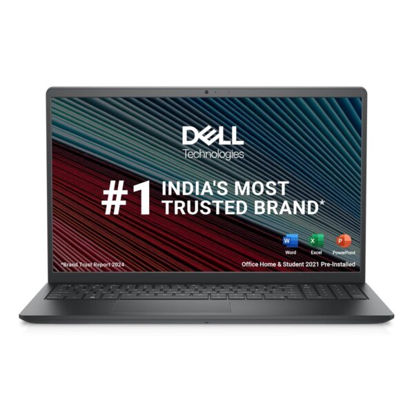 Dell 15 Thin & Light Laptop, AMD Ryzen 5-5500U Processor/ 8GB/ 512GB SSD/ 15.6" (39.62cm) FHD Display/AMD Radeon Graphics/Win 11 + MSO'21/15 Month McAfee/Black/1.83kg