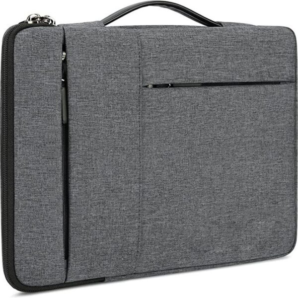 BigPlayer 15.6Â–16 Inch Laptop Sleeve Bag Â– Slim Waterproof Case with Handle & Zipper Pockets for MacBook, Dell, HP, Lenovo, Asus Â– Business Travel Laptop Cover for Men & Women, Multicolor