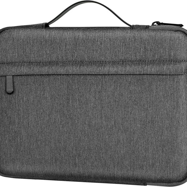Dynotrek Rot 14 Inch Laptop Sleeve Case Protective Soft Padded Zipper Cover Carrying Computer Bag 14" Notebook Chromebook Tablet Ultrabook (Black)